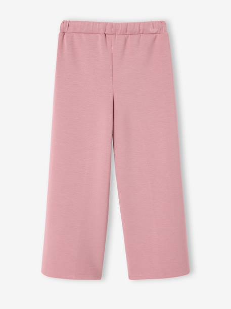 Pantalon jogging large fille vieux rose 2 - vertbaudet enfant 