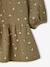 Robe courte fille écru+kaki 7 - vertbaudet enfant 