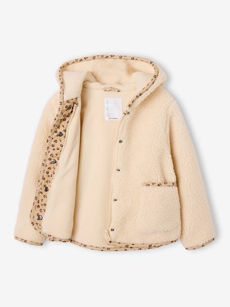 Veste à capuche fille vanille 2 - vertbaudet enfant 