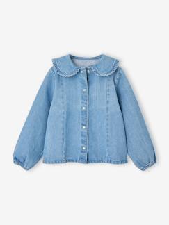 -Chemise manches longues fille