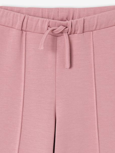 Pantalon jogging large fille vieux rose 3 - vertbaudet enfant 