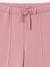Pantalon jogging large fille vieux rose 3 - vertbaudet enfant 