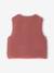 Gilet fille sans manches en sherpa blush+prune+vanille 2 - vertbaudet enfant 