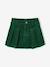 Jupe short fille plissée beige+bordeaux+vert anglais 11 - vertbaudet enfant 