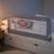 Barrière de lit 2-en-1 de 150 cm pliable Hérisson Gris 2 - vertbaudet enfant 