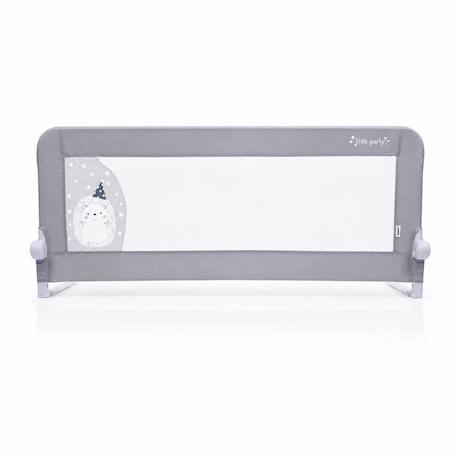 Barrière de lit 2-en-1 de 150 cm pliable Hérisson Gris 1 - vertbaudet enfant 