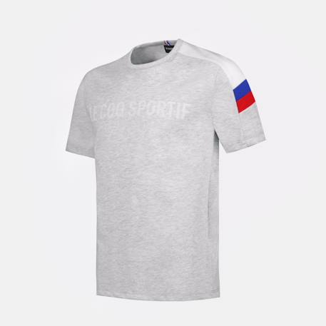 T-shirt fille n°1 chiné Gris 3 - vertbaudet enfant 