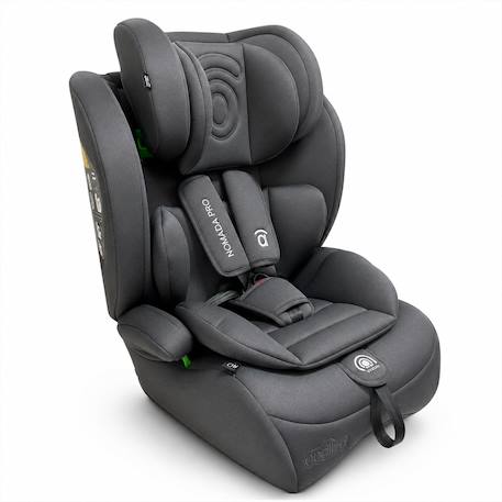 Siège auto 76-150 cm nomada pro Gris+Noir 1 - vertbaudet enfant 