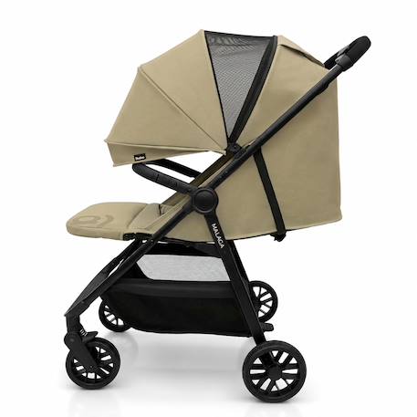 Poussette compacte pliable une main Málaga Beige+Vert 4 - vertbaudet enfant 