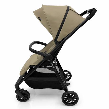 Poussette compacte pliable une main Málaga Beige+Vert 3 - vertbaudet enfant 