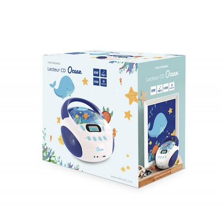 Lecteur cd mp3 enfant avec port usb Bleu foncé+Cyan+Rose+turquoise foncé+Violet 5 - vertbaudet enfant 