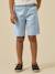 Bermuda chino garçon Bleu froid+Celadon+Ciel+Indigo+Menthe+Rouge+Sun 8 - vertbaudet enfant 