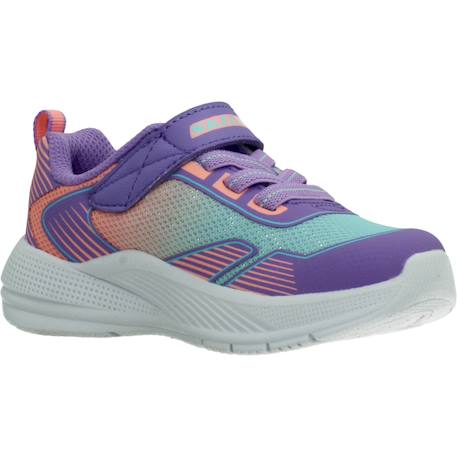 Baskets bébé fille légère souple Bleu aqmt+Rose hpmt+Violet bkmt+Violet lvmt 23 - vertbaudet enfant 