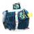 Cube d'activités en tissu Bleu+Bleu, jaune, blanc+Jaune 12 - vertbaudet enfant 