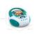 Lecteur cd mp3 enfant avec port usb Bleu foncé+Cyan+Rose+turquoise foncé+Violet 23 - vertbaudet enfant 