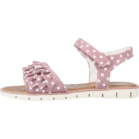 Sandale bébé synthétique chiara Rose 100 2 - vertbaudet enfant 