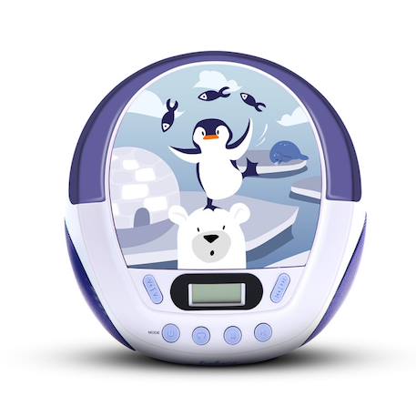 Lecteur cd mp3 enfant avec port usb Bleu foncé+Cyan+Rose+turquoise foncé+Violet 27 - vertbaudet enfant 