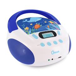 Jouet-Multimédia-Lecteur cd mp3 enfant avec port usb
