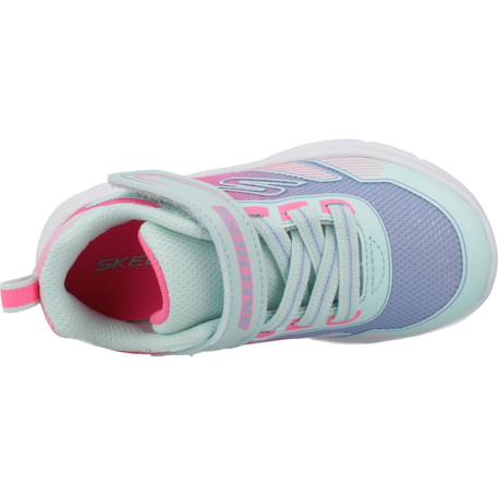 Baskets bébé fille légère souple Bleu aqmt+Rose hpmt+Violet bkmt+Violet lvmt 6 - vertbaudet enfant 