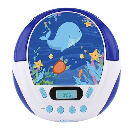 Lecteur cd mp3 enfant avec port usb Bleu foncé+Cyan+Rose+turquoise foncé+Violet 3 - vertbaudet enfant 