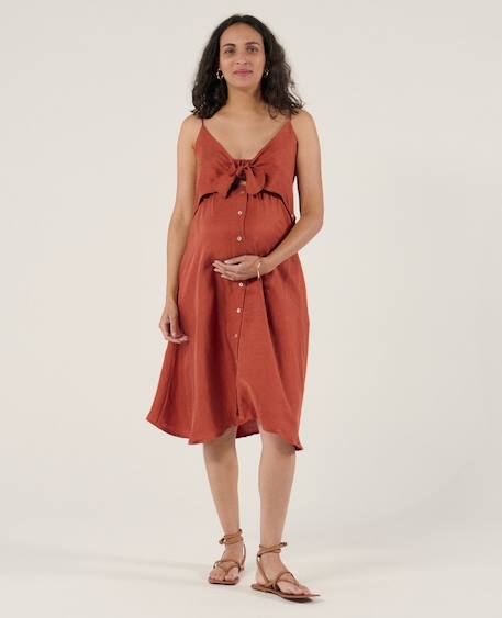 Robe d'allaitement nolwenn Bleu+Cuivre 8 - vertbaudet enfant 