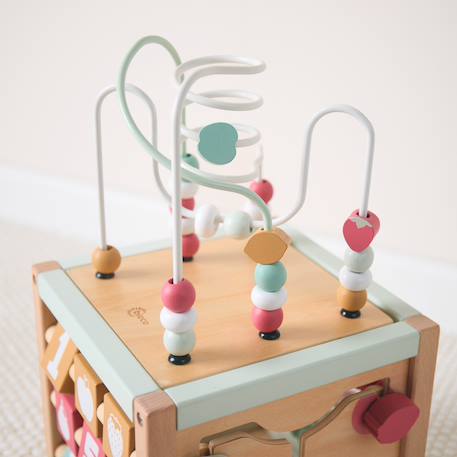 Grand cube d'activités bois fsc® - lapin fine Berry xxl+Chevruil ella xxl+Lapin fine+Lapin fine xxl 3 - vertbaudet enfant 