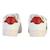 Baskets basses  à scratch Blanc marino+Marine 4 - vertbaudet enfant 