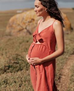 Vêtements de grossesse-Robe d'allaitement nolwenn