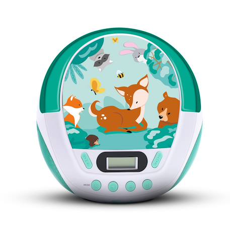 Lecteur cd mp3 enfant avec port usb Bleu foncé+Cyan+Rose+turquoise foncé+Violet 8 - vertbaudet enfant 