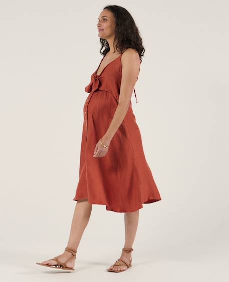 Robe d'allaitement nolwenn Bleu+Cuivre 9 - vertbaudet enfant 