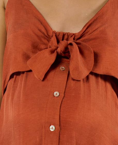 Robe d'allaitement nolwenn Bleu+Cuivre 11 - vertbaudet enfant 