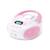 Lecteur cd mp3 enfant avec port usb Bleu foncé+Cyan+Rose+turquoise foncé+Violet 14 - vertbaudet enfant 