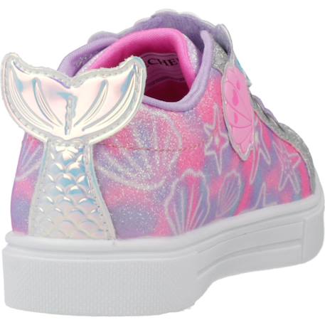 Baskets bébé fille légère Multicolore lpmt+Rose lvmt 9 - vertbaudet enfant 