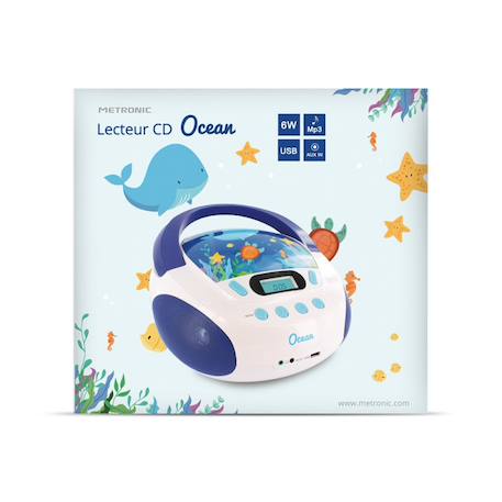 Lecteur cd mp3 enfant avec port usb Bleu foncé+Cyan+Rose+turquoise foncé+Violet 6 - vertbaudet enfant 