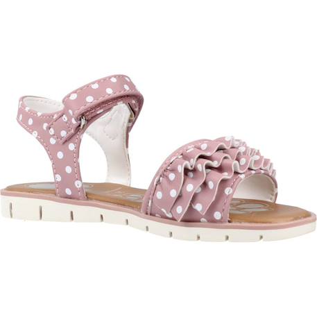 Sandale bébé synthétique chiara Rose 100 5 - vertbaudet enfant 