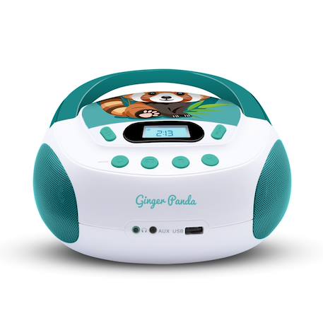 Lecteur cd mp3 enfant avec port usb Bleu foncé+Cyan+Rose+turquoise foncé+Violet 21 - vertbaudet enfant 