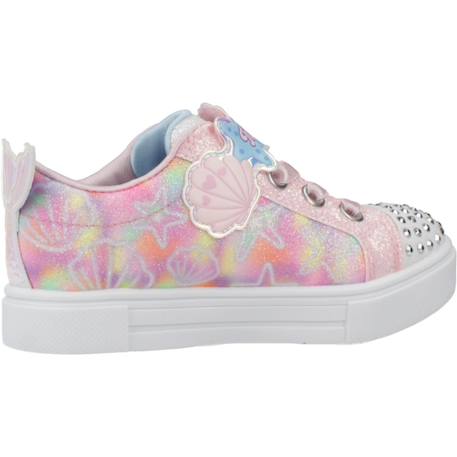 Baskets bébé fille légère Multicolore lpmt+Rose lvmt 1 - vertbaudet enfant 