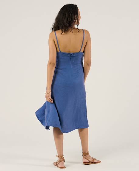 Robe d'allaitement nolwenn Bleu+Cuivre 3 - vertbaudet enfant 