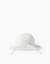 Chapeau avec broderie anglaise Blanc 2 - vertbaudet enfant 