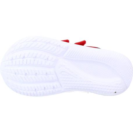 Basket bébé textile star runner 3 Noir+Rouge vif 12 - vertbaudet enfant 