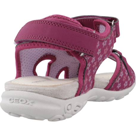 Sandales fille modèle j sandal whinberry g Bordeaux cp88r 3 - vertbaudet enfant 