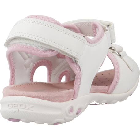Sandales fille modèle j sandal whinberry g Blanc c0406 3 - vertbaudet enfant 