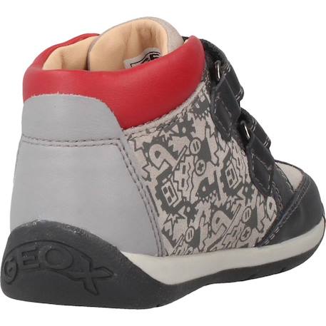 Bottes garçon modèle b each boy Bleu+Gris 9 - vertbaudet enfant 