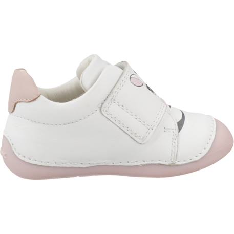 Detbies fille modèle b tutim Blanc c0674+Rose c0682+Rose c8w1z 1 - vertbaudet enfant 