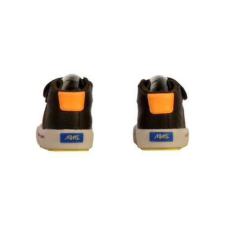 Baskets montantes à scratch Kaki 4 - vertbaudet enfant 