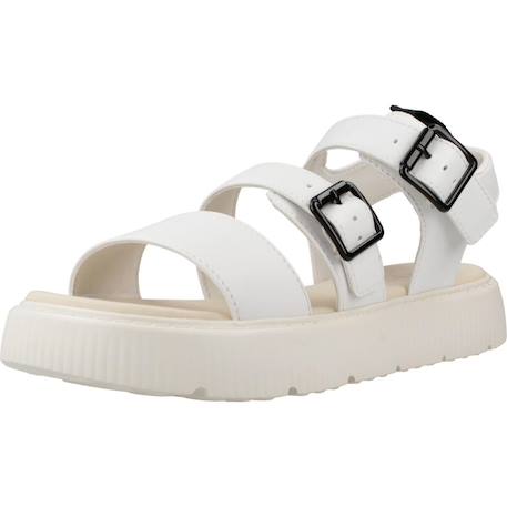 Sandales fille modèle j sandal kodette gir Blanc c1000 4 - vertbaudet enfant 