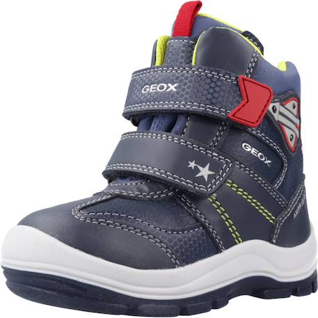 Botte garçon synthétique bébé flanfil Bleu+Gris 4 - vertbaudet enfant 