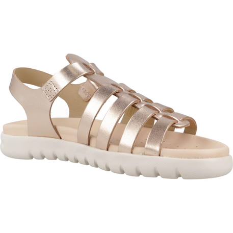 Sandales fille modèle j s. Soleima g.b - metal.lea Bronze c7018+Rose c8002 5 - vertbaudet enfant 