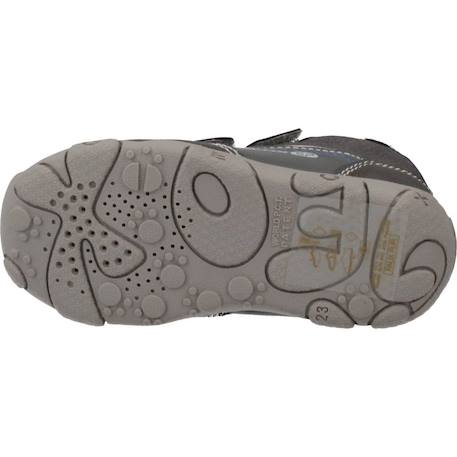 Bottes garçon modèle b balu b Bleu c0735+Gris c9ak4 12 - vertbaudet enfant 