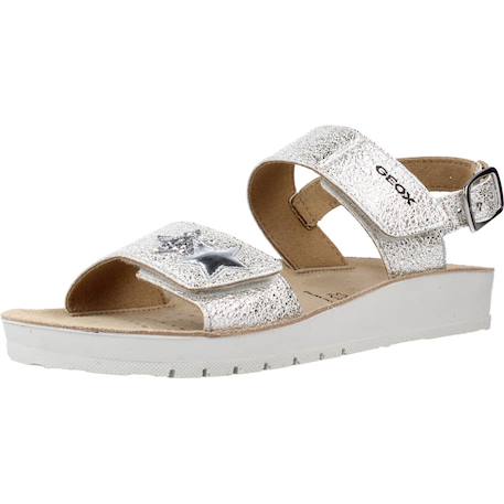 Sandales fille modèle j sandal costarei gi Argent c1007 4 - vertbaudet enfant 